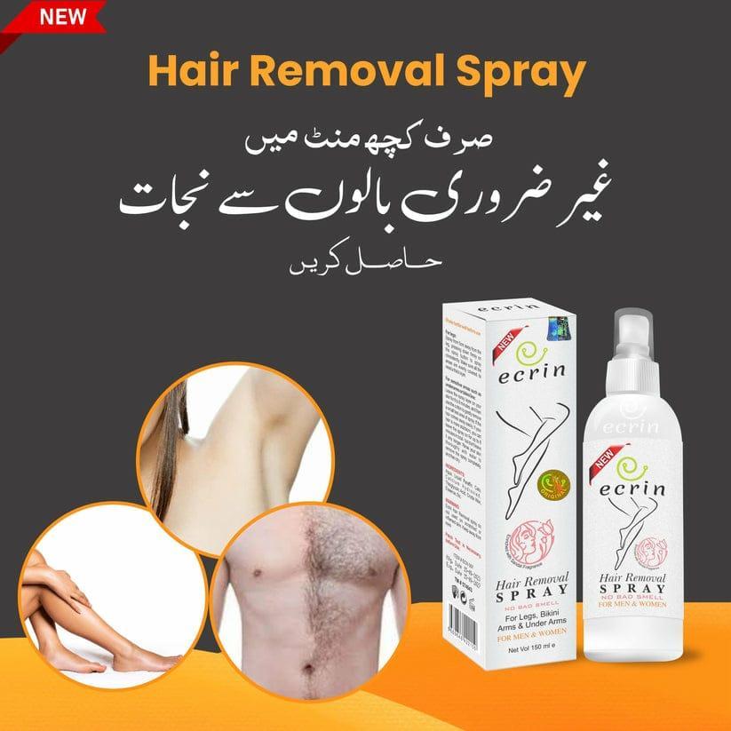Hair removal spray  hair remove